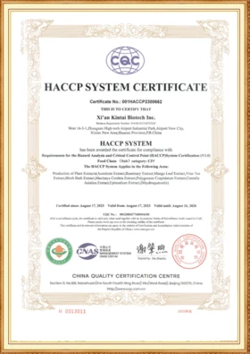 Kintai HACCP